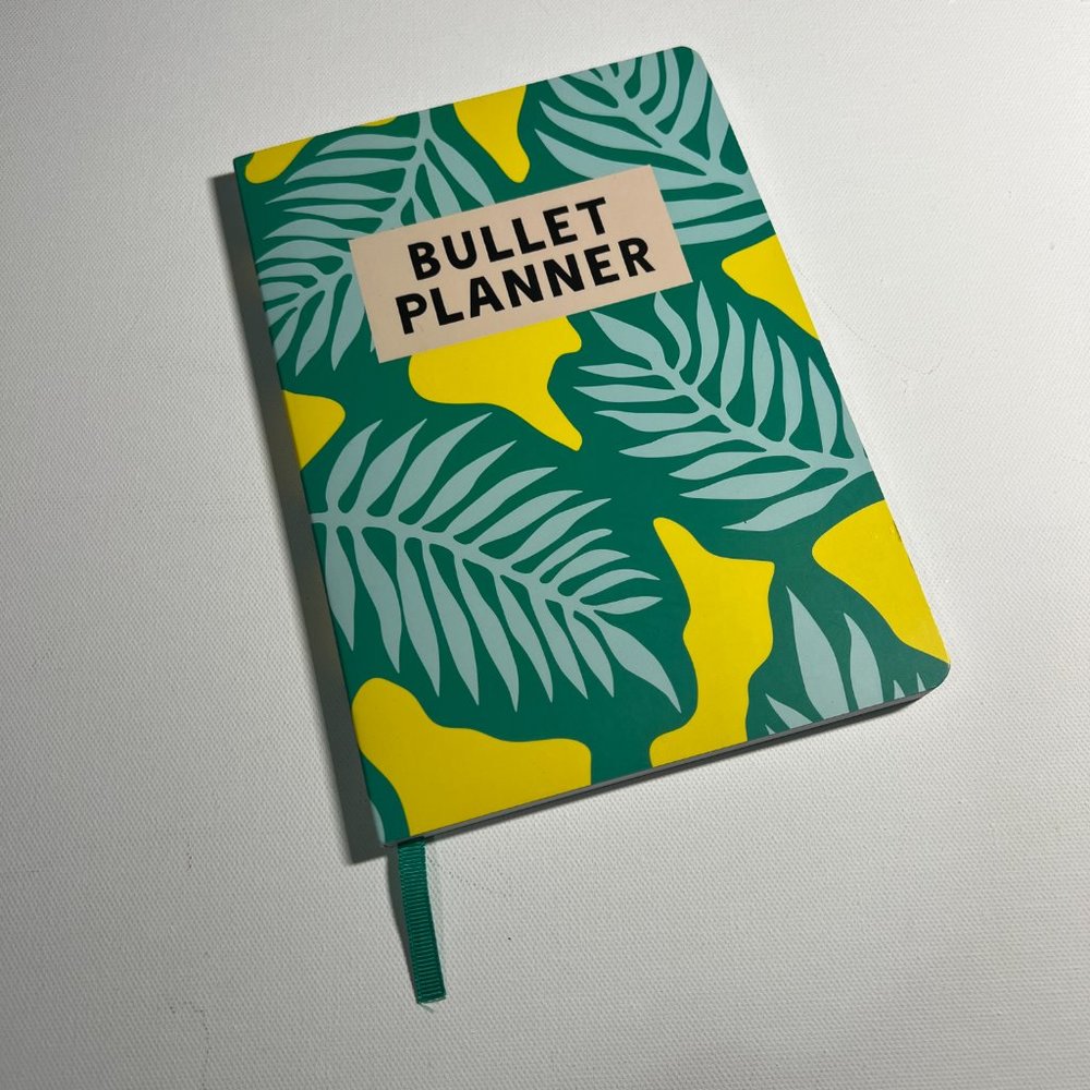 Bullet Journal with dotted lines